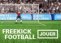 Free kick football: Jouer