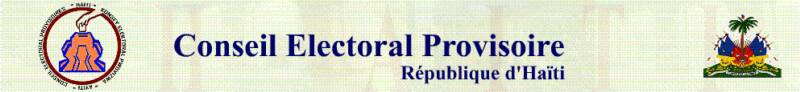 Conseil Electoral Provisoire: Republique d'Haiti