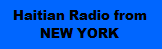 Radio haitienne emettant de NEWYORK